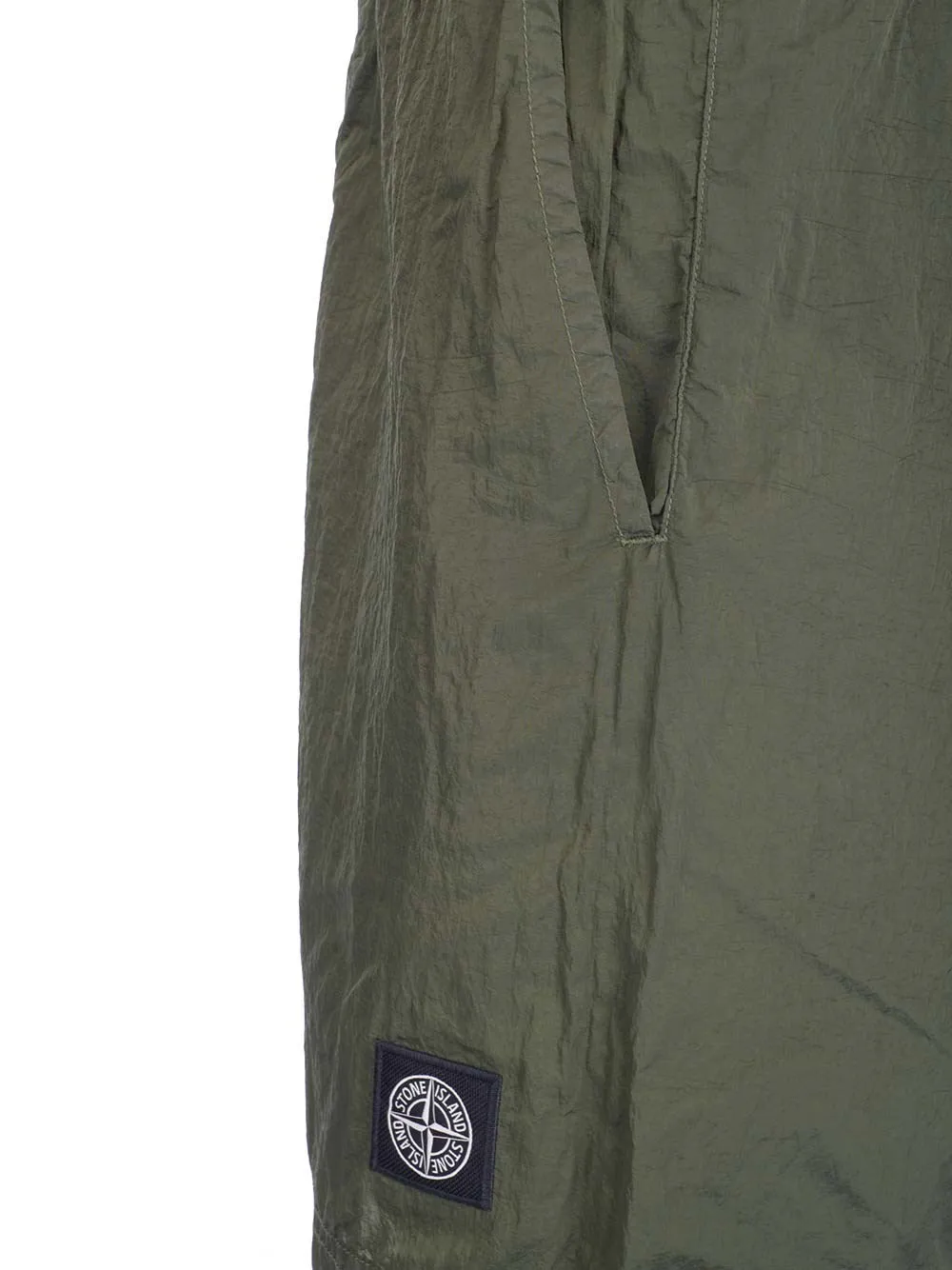 Stone Island Logo Patch Swim Shorts