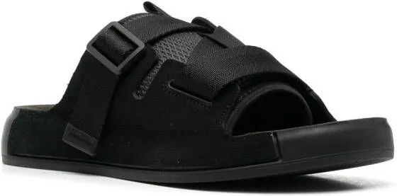 Stone Island Shadow Project crossover fastening slides Black