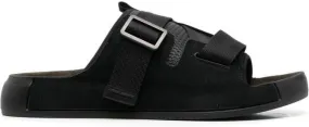 Stone Island Shadow Project crossover fastening slides Black