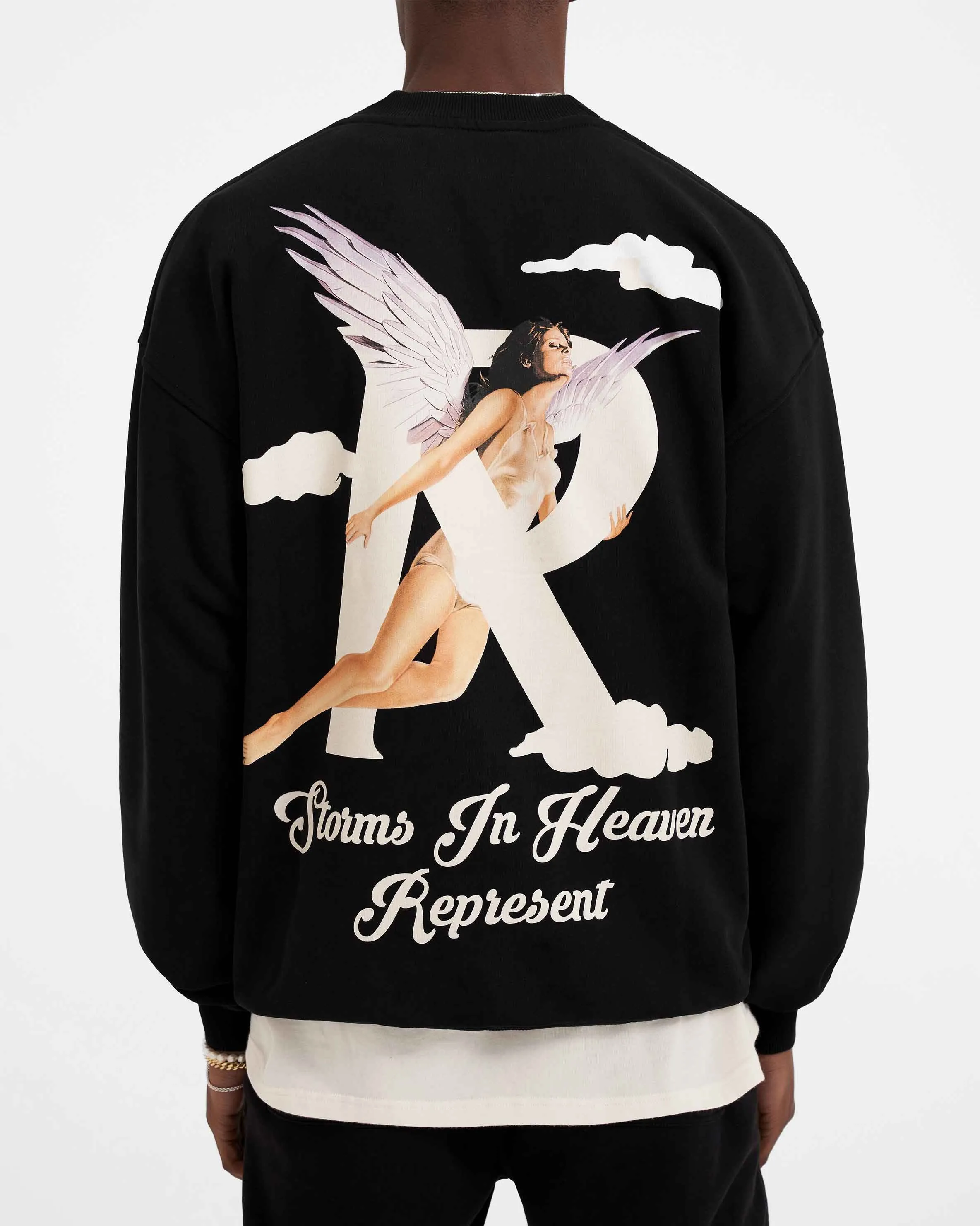 Storms In Heaven Sweater - Black