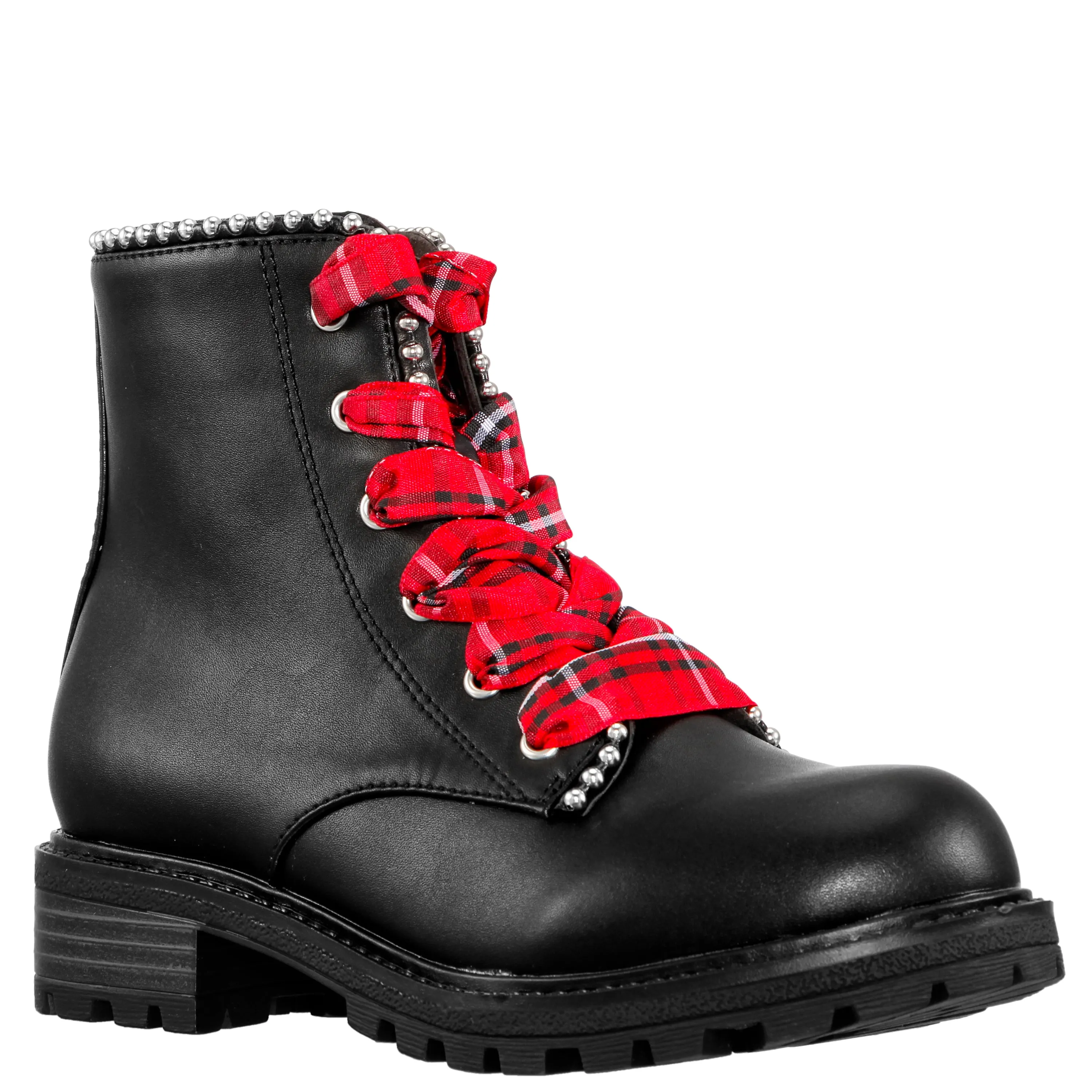 Studded Combat Boot