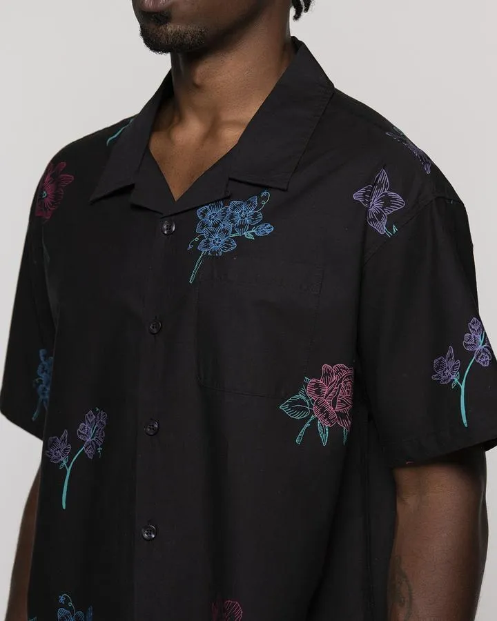 STUSSY  |Flower Patterns Unisex Street Style Cotton Short Sleeves