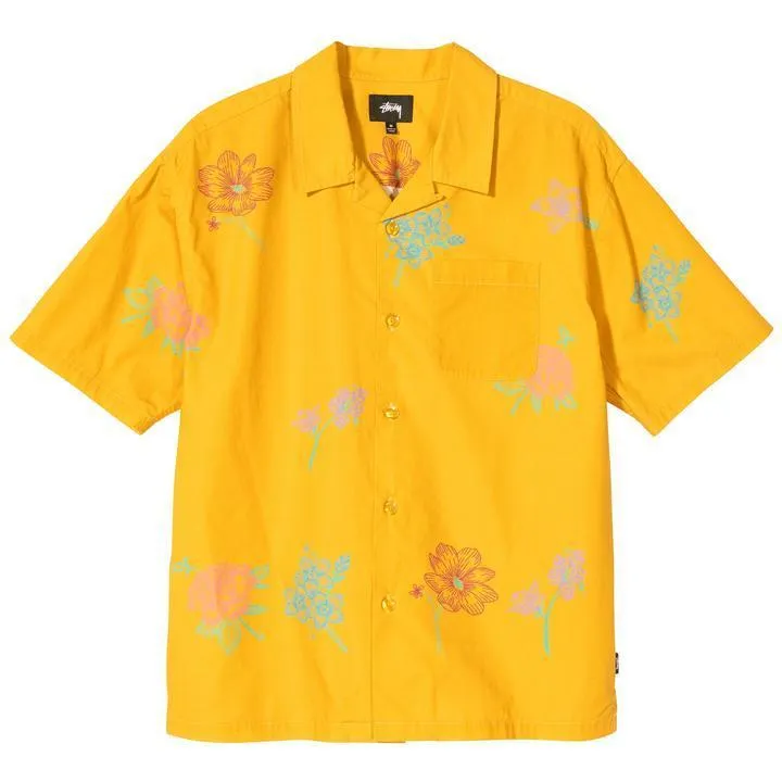 STUSSY  |Flower Patterns Unisex Street Style Cotton Short Sleeves