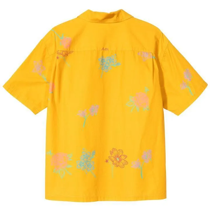 STUSSY  |Flower Patterns Unisex Street Style Cotton Short Sleeves