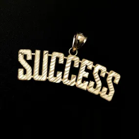 SUCCESS DC 10K Yellow Gold Pendant