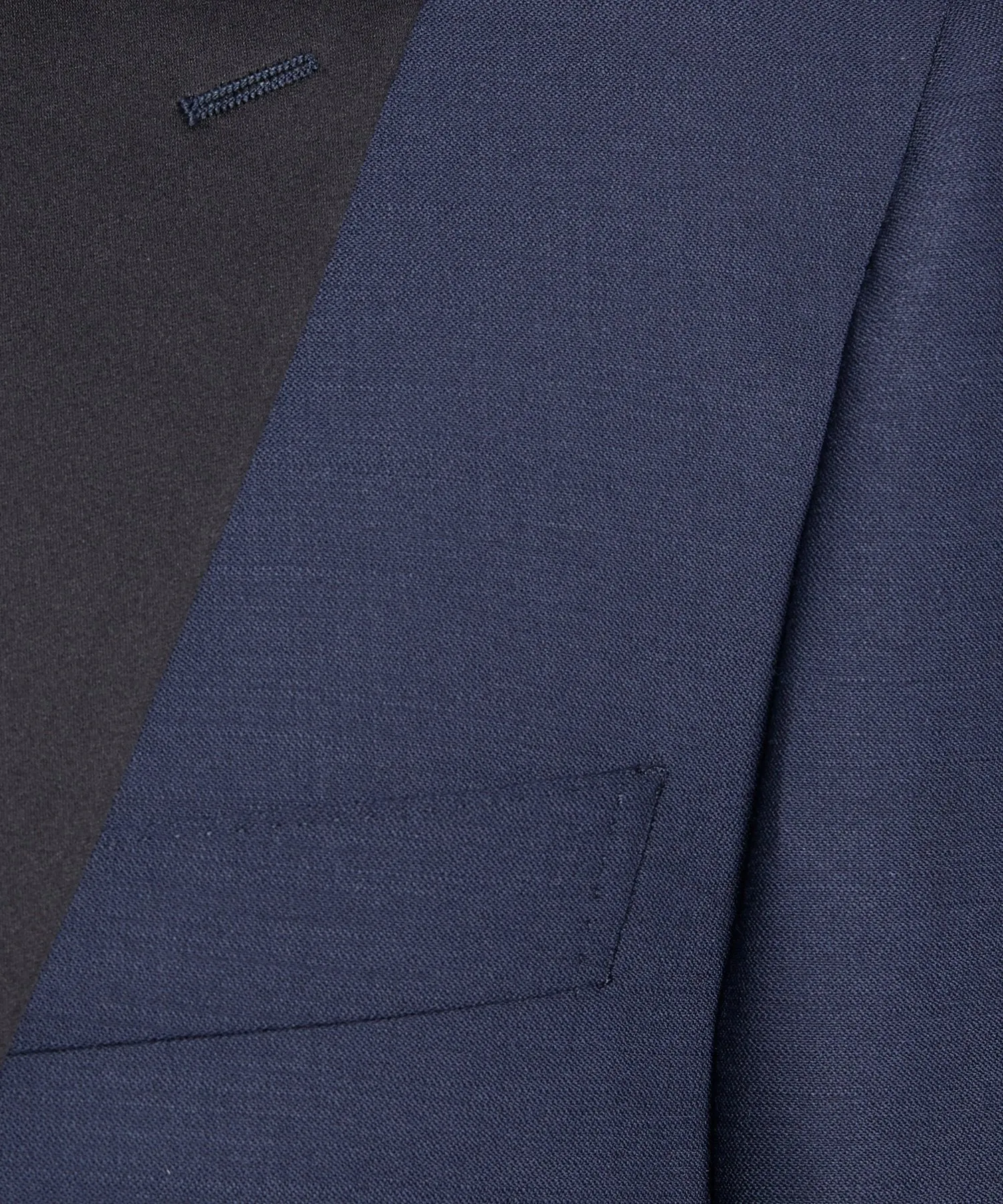 Sutton Peak Lapel Tuxedo Jacket in Italian Navy Wool