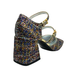 Suzanne Rae Double Strap Mary Jane Glitter