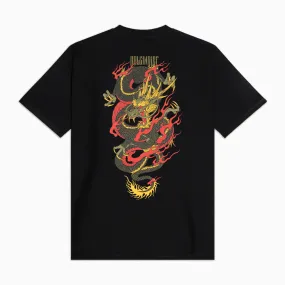 T-SHIRT DOLLY NOIRE Ryu Dragon Tee Black