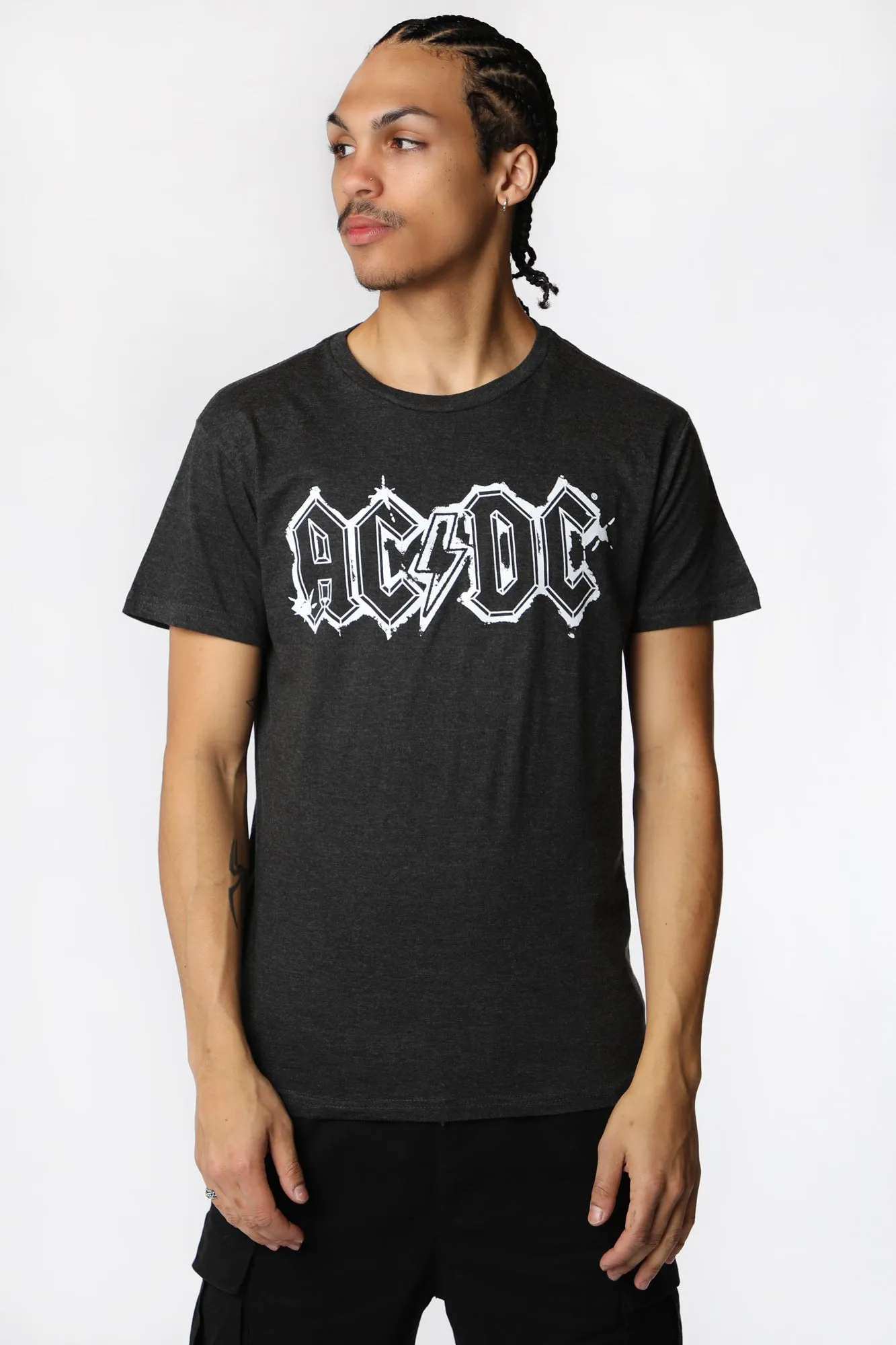 T-Shirt Imprimé AC/DC Homme