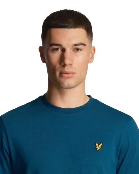 T-shirt Lyle & Scott Petrolio