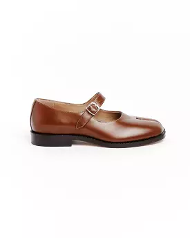 Tabi Mary Jane in Brown