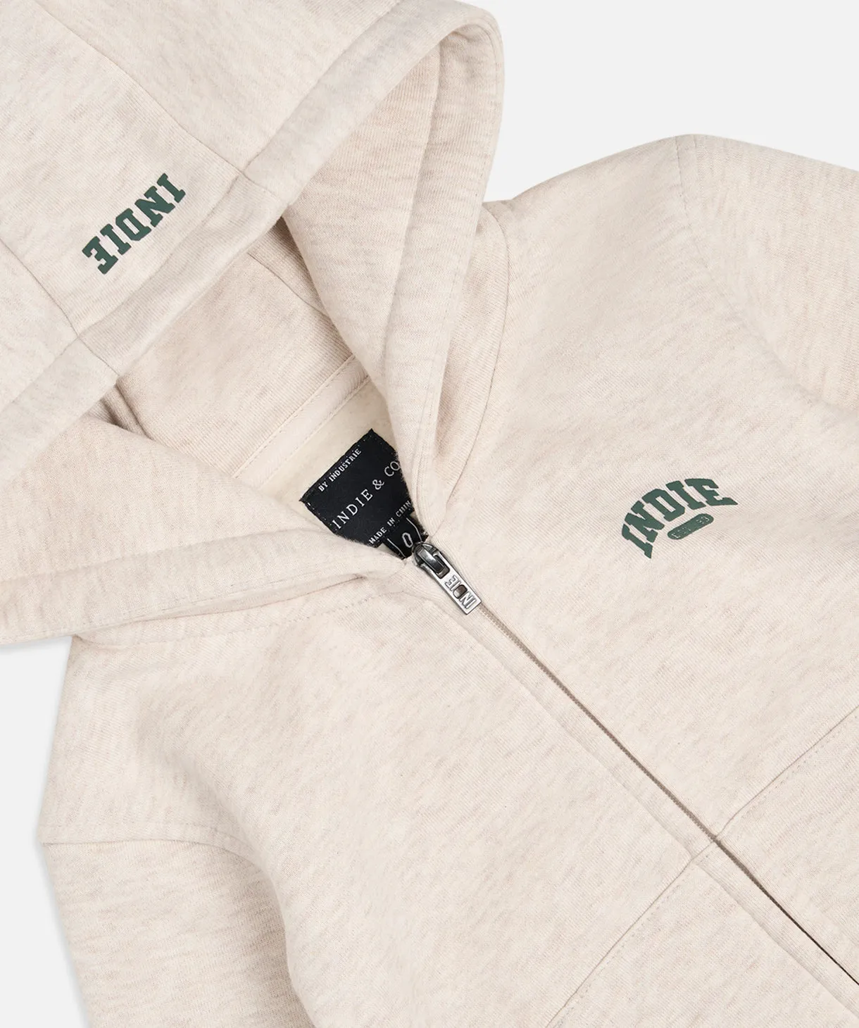 The Stateside Hoodie - Wheat/Green