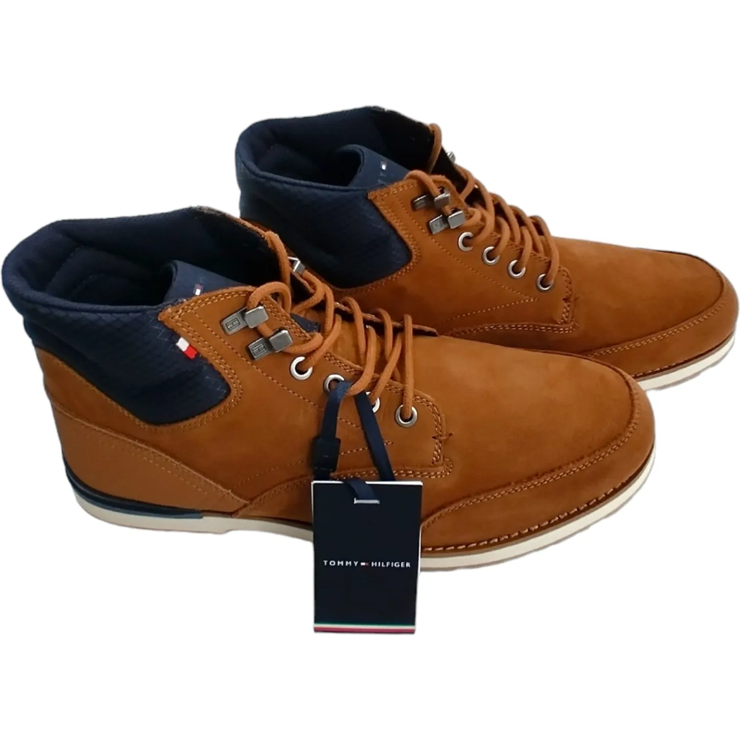 Tommy Hilfiger Brown Hiking Style Boot