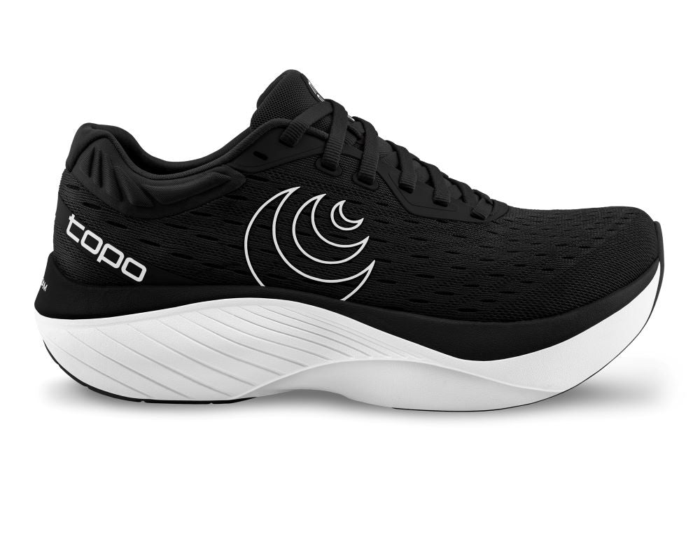 'Topo Athletic' Women's Atmos - Black / White (Wide)