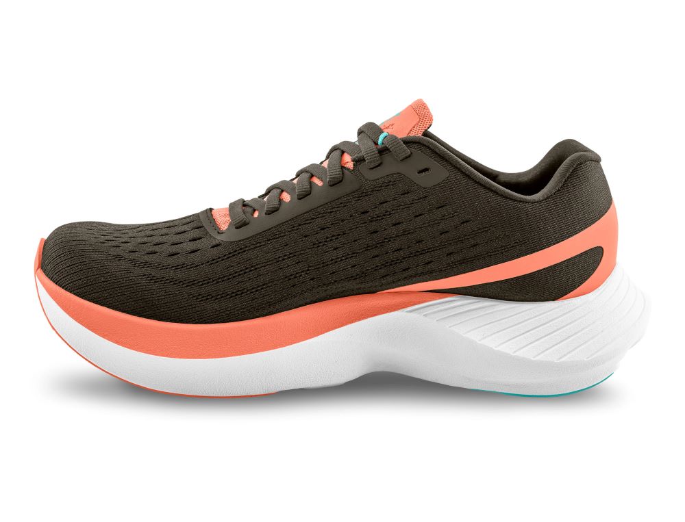 'Topo Athletic' Women's Specter - Espresso / Peach