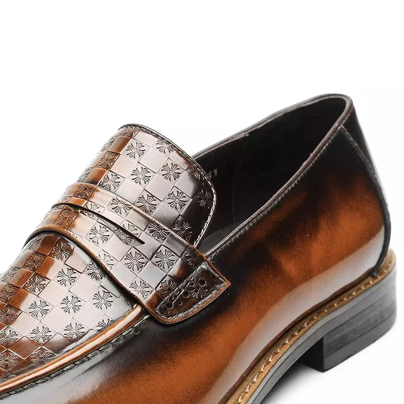 Uberto Penny Loafers Shoes For Men