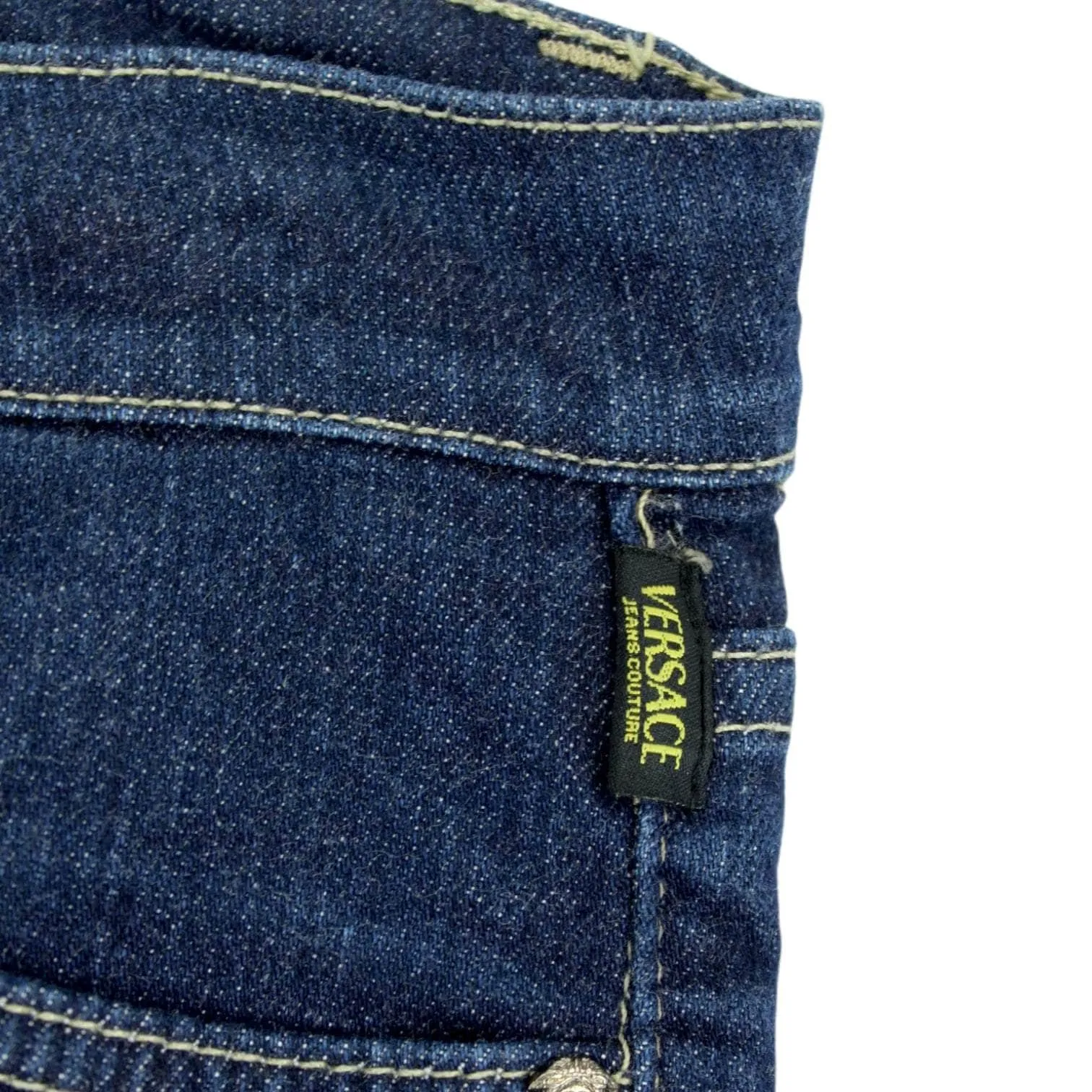 Versace Dark Blue Boot Cut Jeans