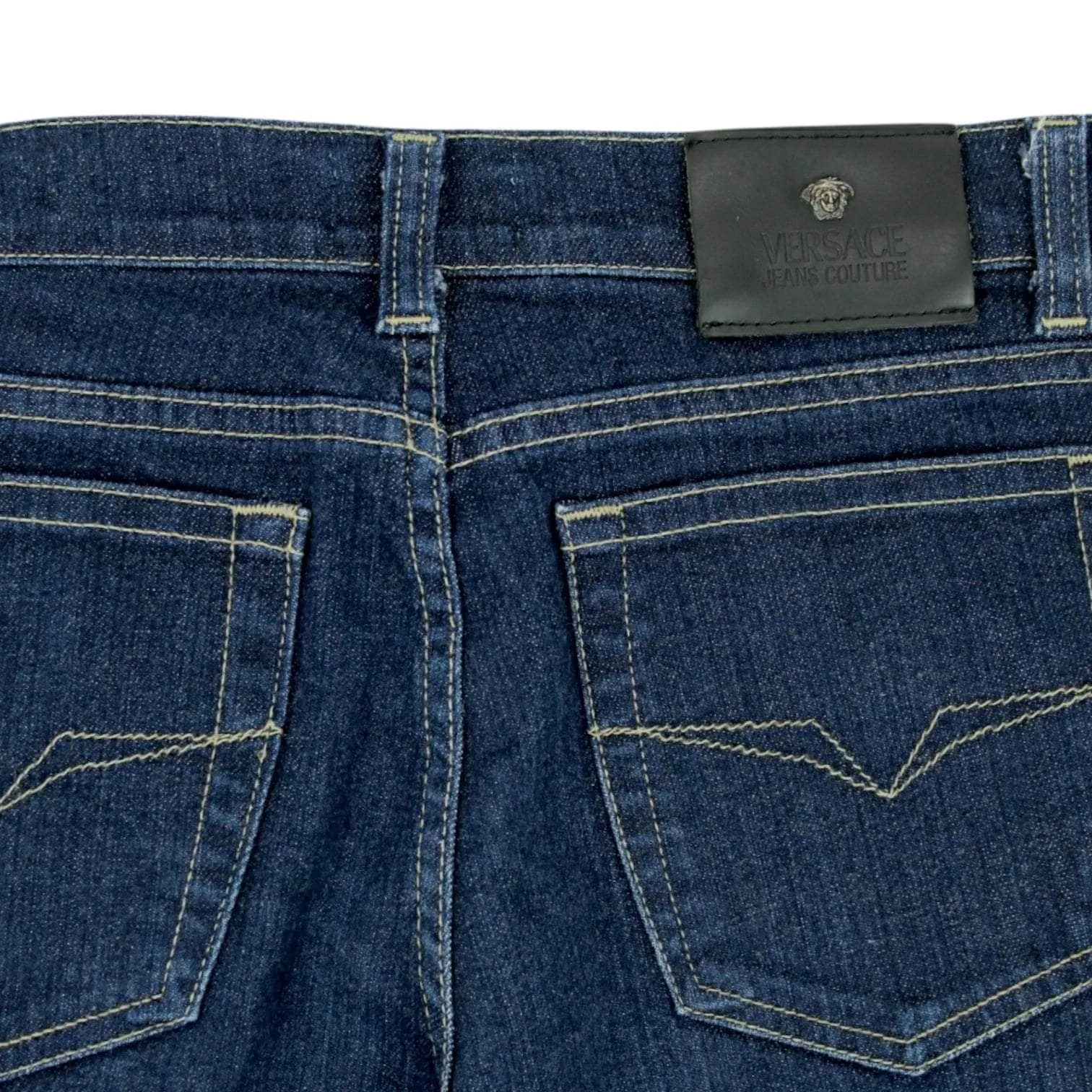 Versace Dark Blue Boot Cut Jeans