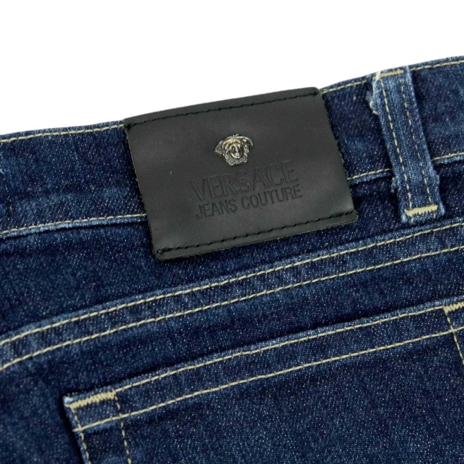 Versace Dark Blue Boot Cut Jeans