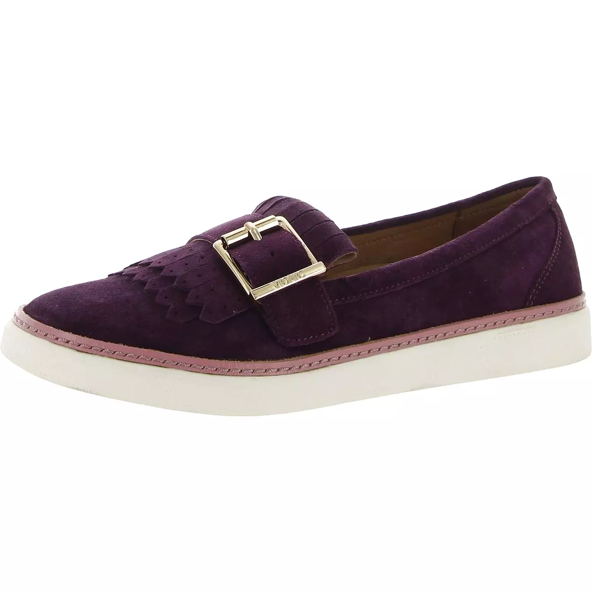 Vionic Womens Cambridge Slip On Suede Loafers