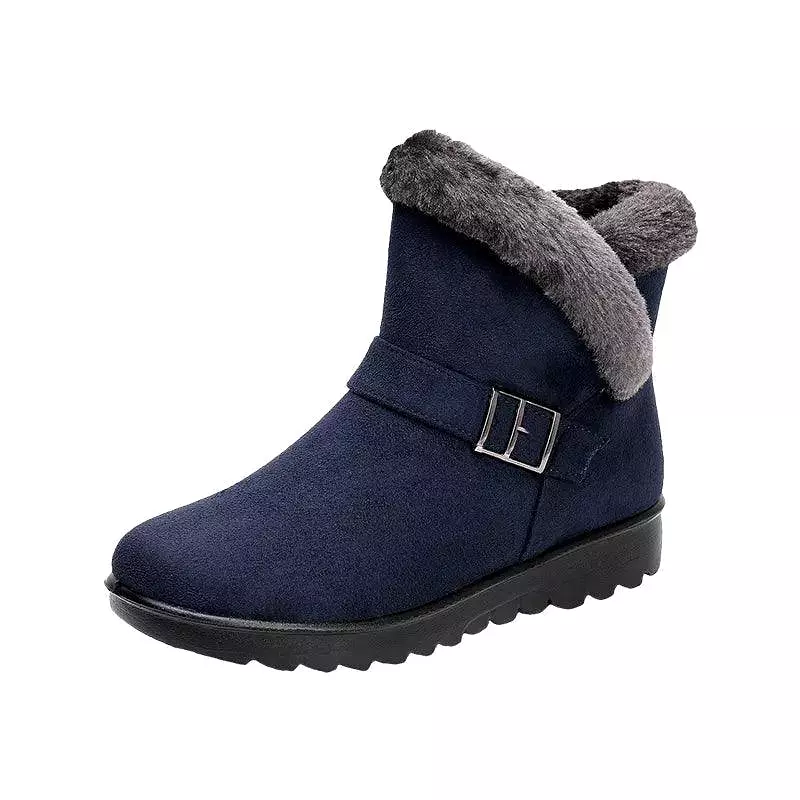 Women Plush Snow Boots