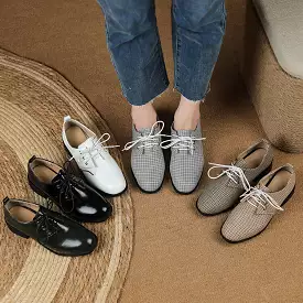 Women's Lace Up Oxford Shoes